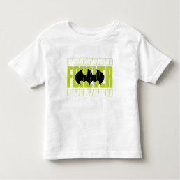 Forever Batman Typography Symbol Graphic Toddler T-shirt