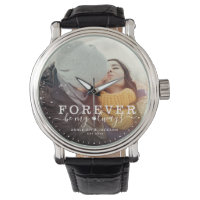 Forever Be My Always Love Wedding Photo Script Watch