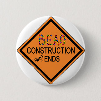 Forever Beading Pinback Button