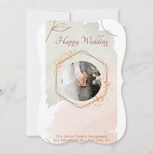 Forever Begins: Wedding Invitation