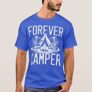 Forever Camper Apparel Cute Friends on Camp vintag T-Shirt