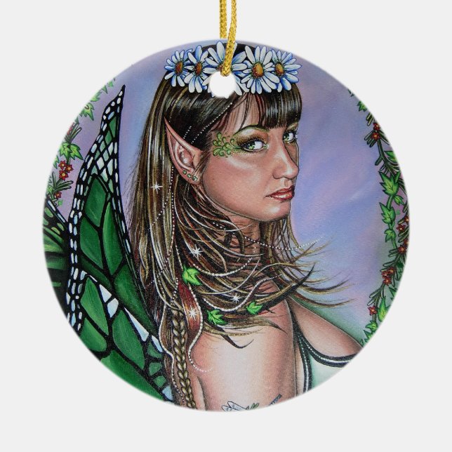 Forever.. Ceramic Ornament (Front)