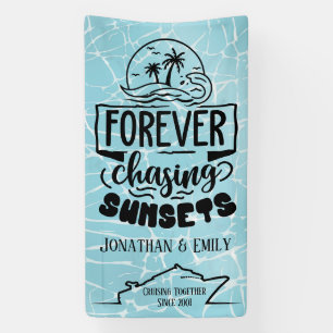 Forever Chasing Sunsets Couples Cruise Banner