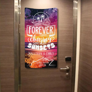 Forever Chasing Sunsets Couples Cruise Banner