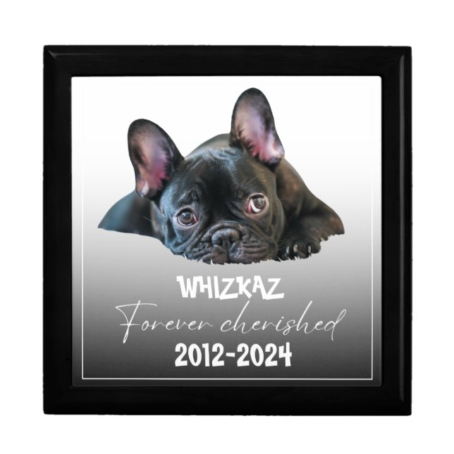 Forever Cherished Pet Memorial Keepsake Gift Box (Front)