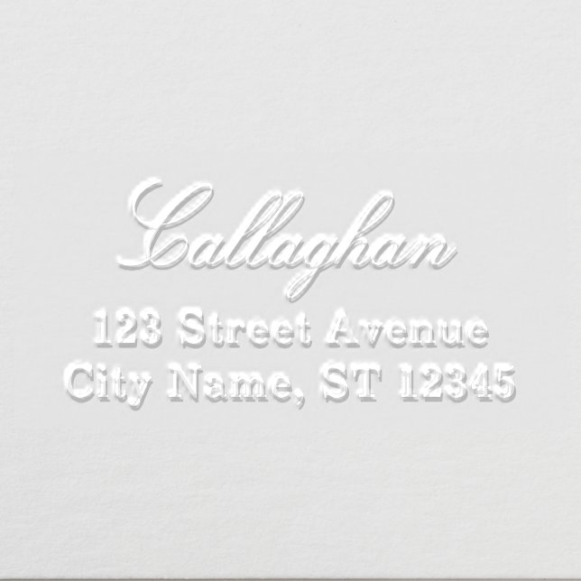 Forever Classic Return Address Custom Seal Embosser (Design)