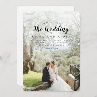 Forever Classic Wedding Invitation