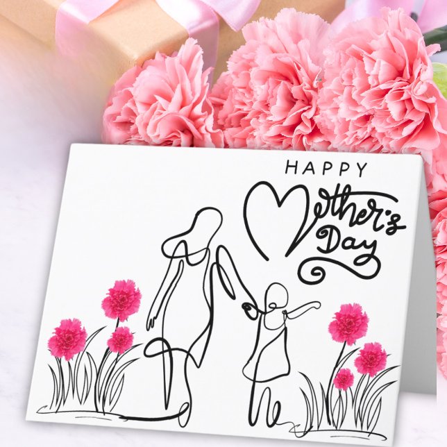 Forever Connected Celebrating Mom Holiday Card (Creator Uploaded)