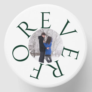 Forever: Couple Photo Christmas Mini Candle Favors