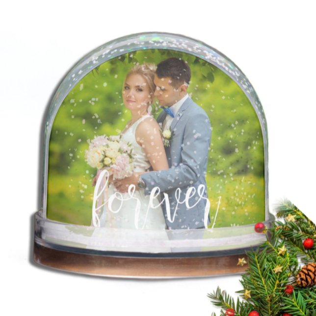 Forever Custom Wedding Snow Globe (Creator Uploaded)