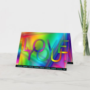 Forever Electric I Love you Greeting Card