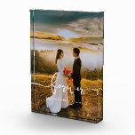 Forever elegant design overlay wedding photo block<br><div class="desc">Showcase your favorite wedding pictures with this modern photo block,  with the word Forever in a beautiful text overlay. You can easily change the color and size of the text to fit your picture.</div>