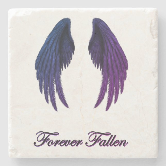 Forever Fallen Wings Coaster Design (Front)