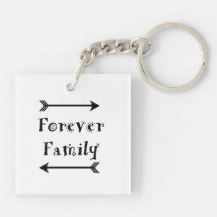 Forever Family - Adpotion Design Keychain