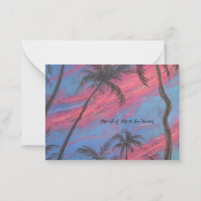 Forever Flutters Note Card (Front)