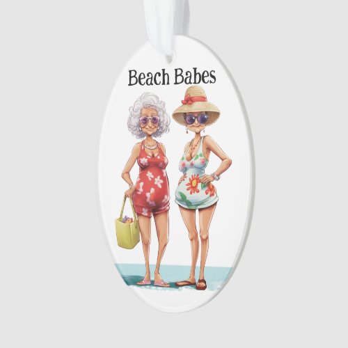 Forever Friends 2 Beach Babes  Ornament