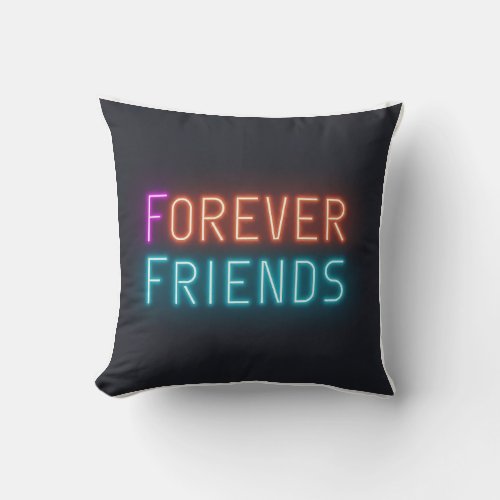  Forever Friends Cozy Throw Pillow Celebrat