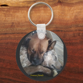 Forever friends keychain