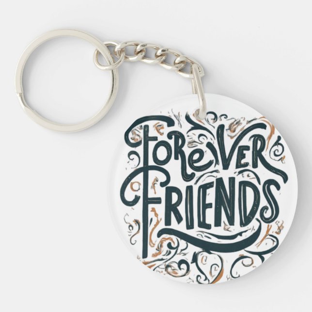 Forever Friends Keychain (Front)