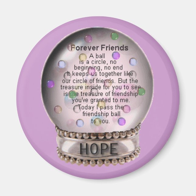 Forever Friends Magnet (Front)