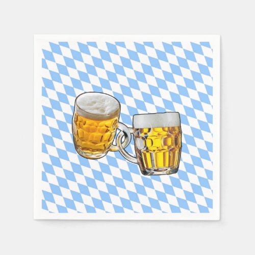 Forever Friends Oktoberfest Party Paper Napkins