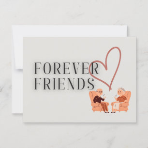 Forever Friends: Tea/Coffee Postcard