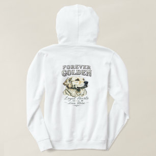 Forever Golden Retriever Pet Lover Design T-Shirt Hoodie
