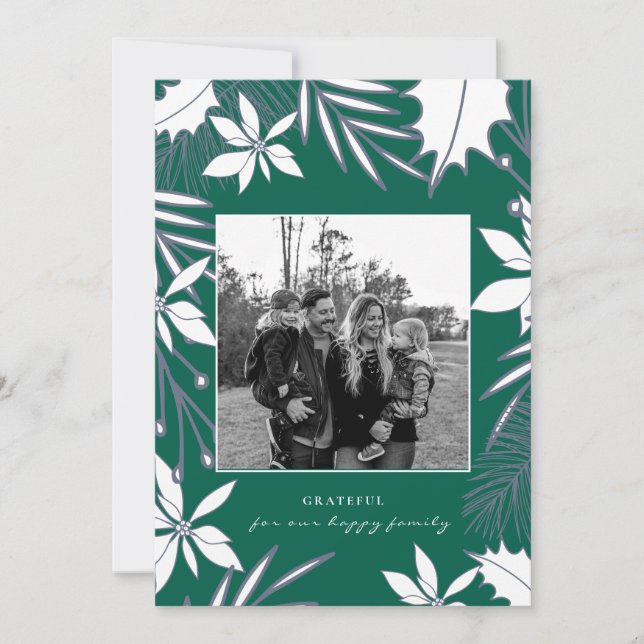 Forever Grateful Family Photo Christmas (Front)