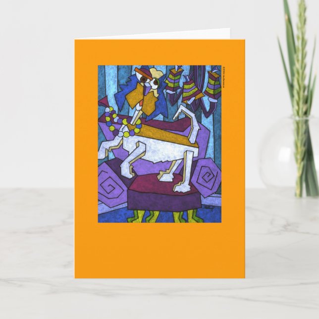 Forever Happy Greeting Card (Front)