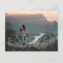 Forever Has A Nice Ring To It | Photo Engagement Announcement Postcard