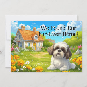 Forever Home Funny New Address Moving Card