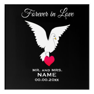 Forever in Love Acrylic Wall Art