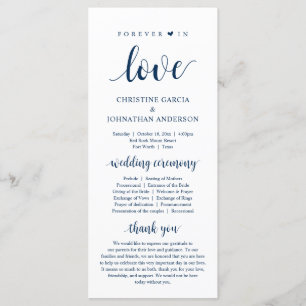 Forever in love, Modern Wedding Ceremony, Navy Program