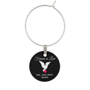 Forever in Love Single Wine Charm