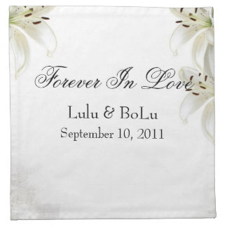 Forever in Love Wedding Napkin