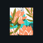 Forever in My Garden | Abstract Botanical Nature P Canvas Print<br><div class="desc">If I had a flower for every time I think about you,  I could walk forever in my garden botanical painting</div>