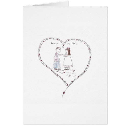forever in my heart cards (Front)