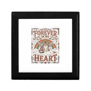 Forever In My Heart Cat Memorial Rainbow Bridge Vi Gift Box