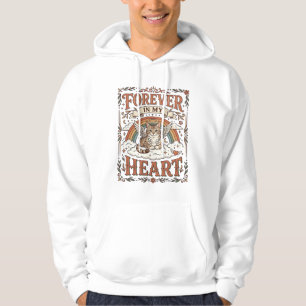 Forever In My Heart Cat Memorial Rainbow Bridge Vi Hoodie