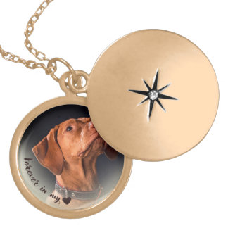Forever In My Heart Locket Memorial Necklace