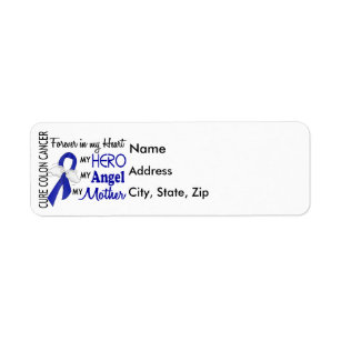 Forever In My Heart Mother Colon Cancer Label