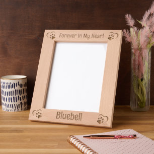 Forever In My Heart Pet Memorial Engraved Frames