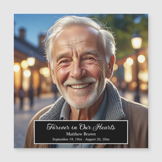 Forever in Our Hearts 1 Special Photo Keepsake (Front)