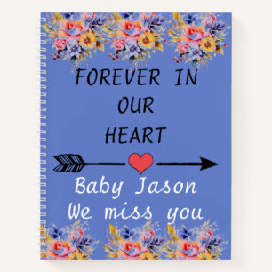 Forever in our hearts grief miscarriage journal