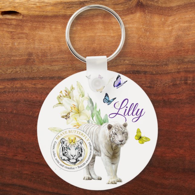 Forever in our hearts  keychain (Front)