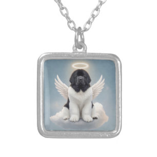 Forever in Our Hearts (Landseer2) Silver Plated Necklace