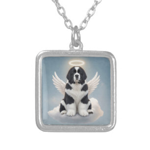 Forever in Our Hearts (Landseer) Silver Plated Necklace