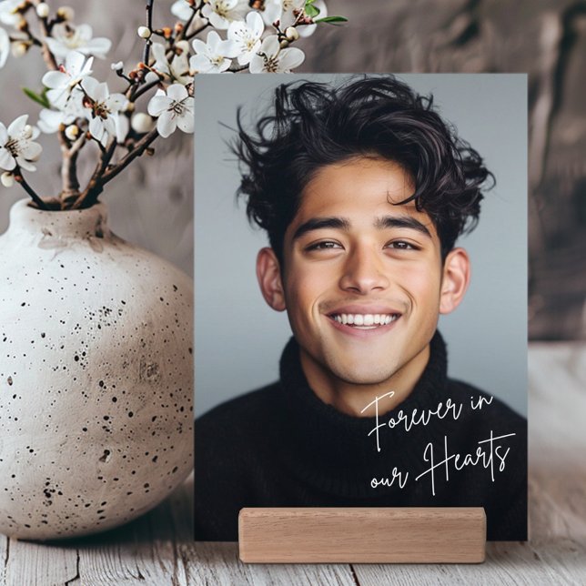 Forever in our hearts memorial photo holder (Forever in our hearts memorial photo holder)