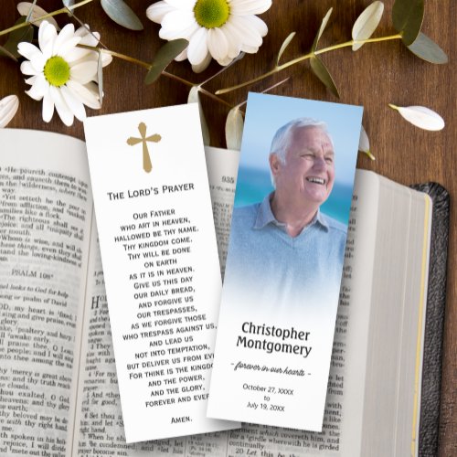 Forever in Our Hearts Memorial Prayer Photo