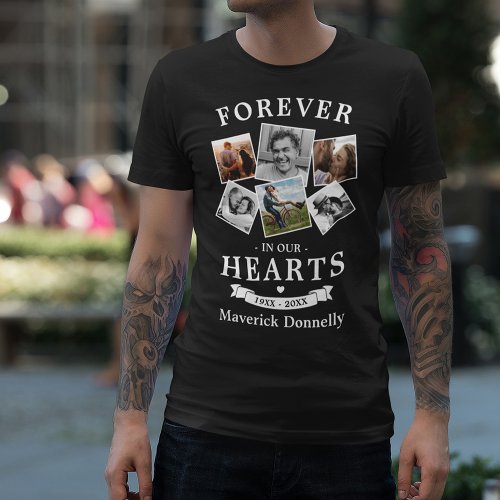 Forever in our Hearts Memorial T_Shirt
